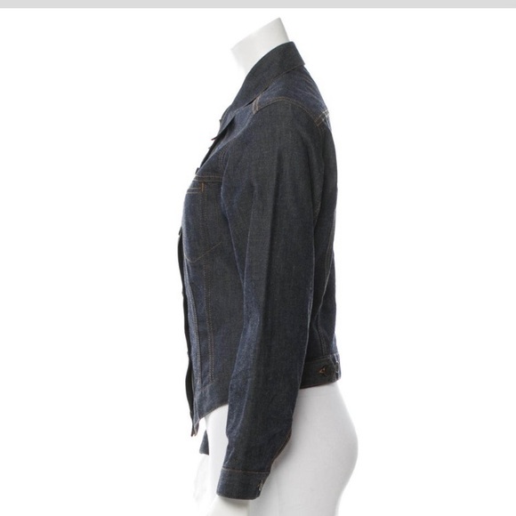 Gucci vintage dark denim jacket sizeS/m44 - Picture 2 of 6